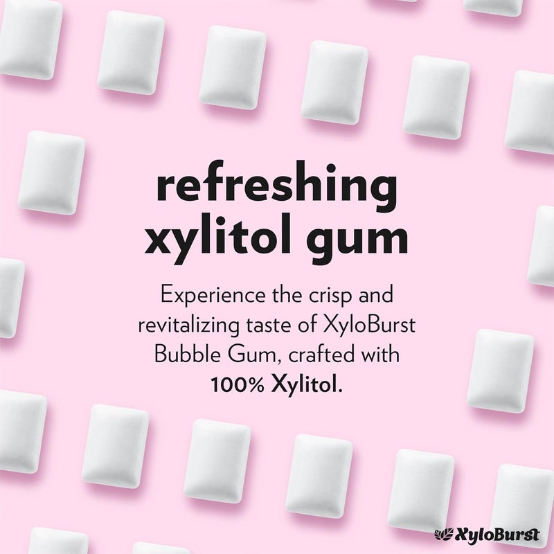 XyloBurst Sugar Free Bubble Gum - 100 Pieces - Image 3